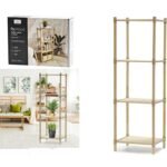 Βρες το Ράφι Ξύλινο 38x32x117cm Σε 2 Σχέδια σε μοναδική τιμή στο clickforshop.gr