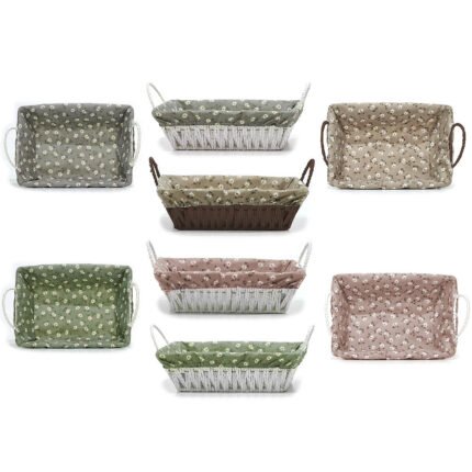 Βρες το Καλάθι 26x19x8cm Σε 4 Χρώματα σε μοναδική τιμή στο clickforshop.gr