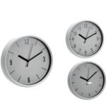 Βρες το Ρολόι Τοίχου Λευκό Πλαστικό Φ20CM Σε 3 Σχέδια σε μοναδική τιμή στο clickforshop.gr