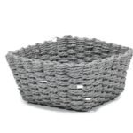 Βρες το Καλάθι Τετράγωνο Γκρι 20x20x10cm σε μοναδική τιμή στο clickforshop.gr