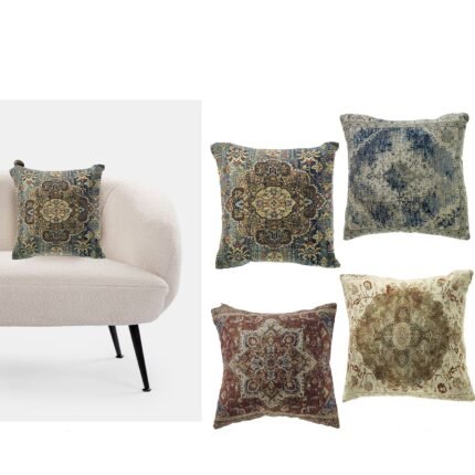 Βρες το Μαξιλάρι Διακοσμητικό Περσικό Πολύχρωμο 100% Βαμβάκι 45x45cm Σε 4 Σχέδια σε μοναδική τιμή στο clickforshop.gr