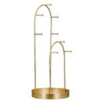 Βρες το Σταντ κοσμήματος Μεταλλικό Χρυσό Χρώμα 13X13X31Cm 13X13X31Cm σε μοναδική τιμή στο clickforshop.gr