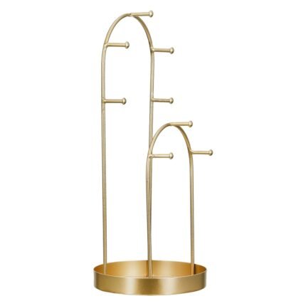 Βρες το Σταντ κοσμήματος Μεταλλικό Χρυσό Χρώμα 13X13X31Cm 13X13X31Cm σε μοναδική τιμή στο clickforshop.gr