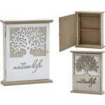 Βρες το Κουτί Κλειδοθήκης Φυσικό/Λευκό MDF 21x6x26.5cm Σε 2 Σχέδια σε μοναδική τιμή στο clickforshop.gr