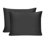 Βρες το Μαξιλαροθήκες ύπνου Tonne Cotton Box Σετ 2 τμχ χρώμα μαύρο 50x80εκ. σε μοναδική τιμή στο clickforshop.gr
