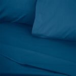 Σεντόνι Tonne Cotton Box Μονό (180x240) χρώμα πετρόλ - Image 2