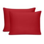 Βρες το Μαξιλαροθήκες ύπνου Tonne Cotton Box Σετ 2 τμχ χρώμα κόκκινο 50x70εκ. σε μοναδική τιμή στο clickforshop.gr