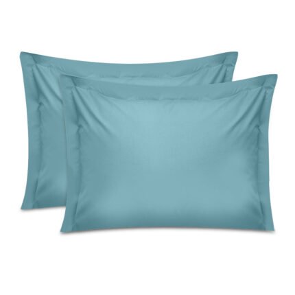 Βρες το Μαξιλαροθήκες ύπνου Tonne Cotton Box Σετ 2 τμχ χρώμα μέντα 50x70+5εκ. σε μοναδική τιμή στο clickforshop.gr