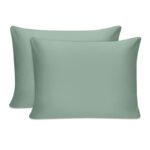 Βρες το Μαξιλαροθήκες ύπνου Tonne Cotton Box Σετ 2 τμχ χρώμα πράσινο 50x80εκ. σε μοναδική τιμή στο clickforshop.gr
