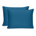 Βρες το Μαξιλαροθήκες ύπνου Tonne Cotton Box Σετ 2 τμχ χρώμα πετρόλ 50x80εκ. σε μοναδική τιμή στο clickforshop.gr