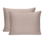 Βρες το Μαξιλαροθήκες ύπνου Tonne Cotton Box Σετ 2 τμχ χρώμα μπεζ 50x80εκ. σε μοναδική τιμή στο clickforshop.gr