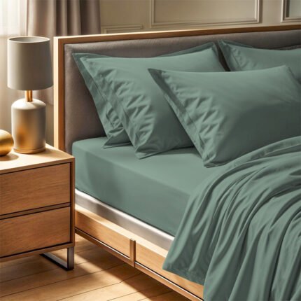 Βρες το Σεντόνι Tonne Cotton Box Διπλό (240x260) χρώμα πράσινο σε μοναδική τιμή στο clickforshop.gr