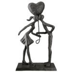 Βρες το Διακοσμητικό ArteLibre Ζευγάρι Κρατάει Καρδιά Μπαλόνι Καφέ Μέταλλο 12.5x5x22.5cm σε μοναδική τιμή στο clickforshop.gr