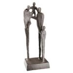 Βρες το Διακοσμητικό ArteLibre Οικογένεια Καφέ Μέταλλο 9x5x23cm σε μοναδική τιμή στο clickforshop.gr