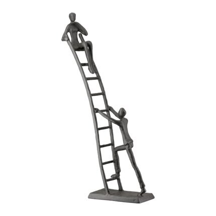 Βρες το Γλυπτική Σκάλα Μεταλλική Σκούρο Καφέ 17X6X34Cm 17X6X34Cm σε μοναδική τιμή στο clickforshop.gr