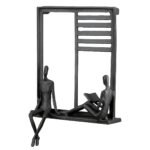 Βρες το Ανάγλυφο τοίχου Ορθογώνιο Μεταλλικό Σκούρο Καφέ 17X9X25Cm 17X9X25Cm σε μοναδική τιμή στο clickforshop.gr