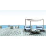 Σκίαστρο Μπεζ/Γκρι/Καφέ 3.6x3.6x3.6m Σε 3 Χρώματα LIFETIME GARDEN - Image 2