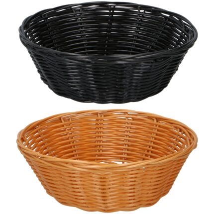 Βρες το Καλάθια 20cm 2Τμχ Καφέ/Μαύρο ALPINA σε μοναδική τιμή στο clickforshop.gr