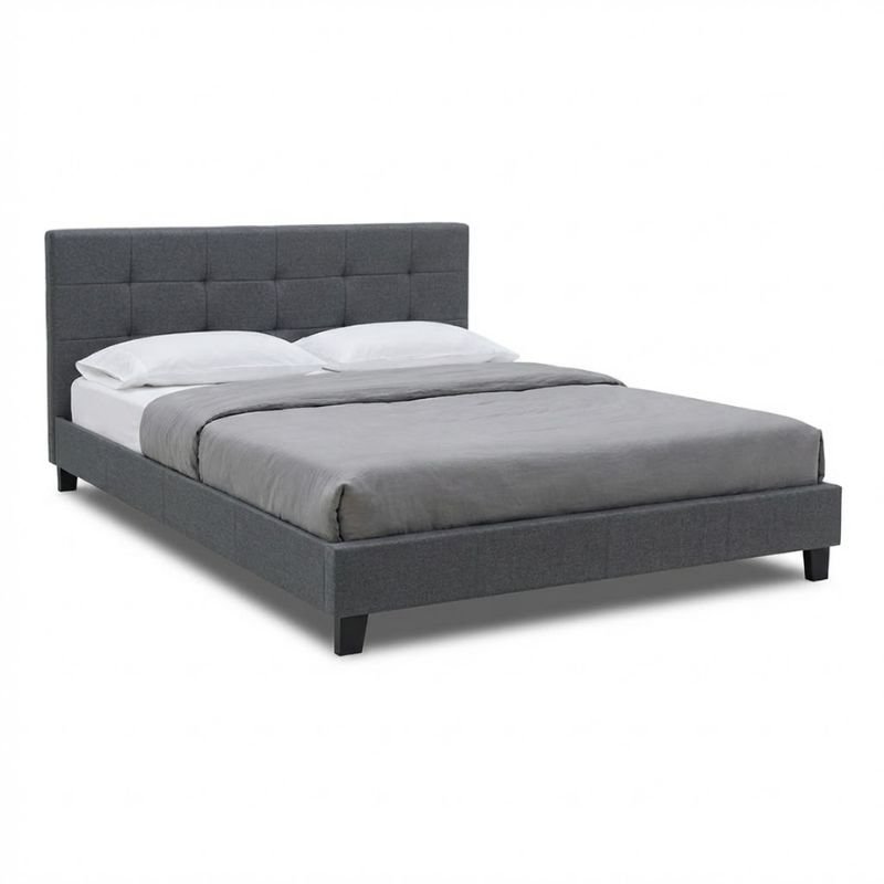 Κρεβάτι Sissy Megapap υφασμάτινο χρώμα ανθρακί 160x200εκ. Βρες το Κρεβάτι Sissy Megapap υφασμάτινο χρώμα ανθρακί 160x200εκ. σε μοναδική τιμή στο clickforshop.gr