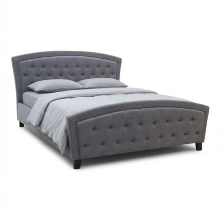 Βρες το Κρεβάτι Alexia Megapap υφασμάτινο χρώμα γκρι 160x200εκ. σε μοναδική τιμή στο clickforshop.gr