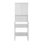 Έπιπλο πλυντηρίου Ceza Megapap χρώμα λευκό 65x60x182εκ. - Image 4