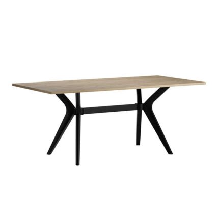 Βρες το Τραπέζι Luna Megapap χρώμα florida oak 181x90x75εκ. σε μοναδική τιμή στο clickforshop.gr