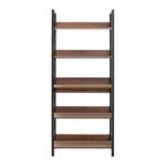 Βιβλιοθήκη Connect Megapap χρώμα καρυδί 73x35x172εκ. - Image 3