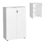 Βρες το Ντουλάπι γραφείου Rio Megapap με κλειδαριά χρώμα λευκό 72x34x109εκ. σε μοναδική τιμή στο clickforshop.gr