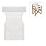 Βρες το Διάτρητο πανί επαγγελματικό για πολυθρόνα σκηνοθέτη χρώματος λευκό Megapap σε μοναδική τιμή στο clickforshop.gr