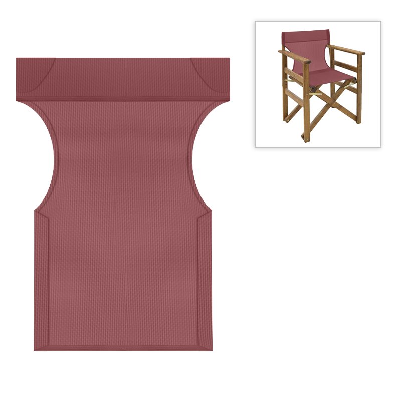 Βρες το Διάτρητο πανί επαγγελματικό για πολυθρόνα σκηνοθέτη χρώματος μπορντώ Megapap σε μοναδική τιμή στο agoraepiplou.gr