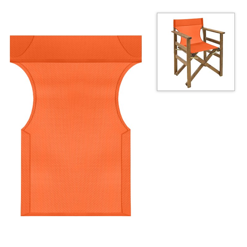 Βρες το Διάτρητο πανί επαγγελματικό για πολυθρόνα σκηνοθέτη χρώματος πορτοκαλί Megapap σε μοναδική τιμή στο agoraepiplou.gr