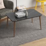 Τραπεζάκι σαλονιού Soul Megapap χρώμα μαύρο εφέ μαρμάρου 90x55x41εκ. - Image 3