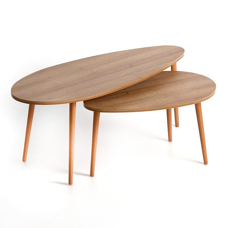 Τραπεζάκια βοηθητικά Elips Megapap χρώμα pine oak 116x46x46εκ. Βρες το Τραπεζάκια βοηθητικά Elips Megapap χρώμα pine oak 116x46x46εκ. σε μοναδική τιμή στο clickforshop.gr