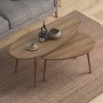 Τραπεζάκια βοηθητικά Elips Megapap χρώμα pine oak 116x46x46εκ. - Image 2