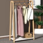 Έπιπλο εισόδου - Κρεμάστρα Como Megapap από μελαμίνη χρώμα λευκό - oak 74x38x138εκ. - Image 3