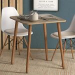 Τραπέζι Kare Megapap χρώμα oak 70x70x72εκ. - Image 2