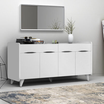 Βρες το Μπουφές Sila Megapap χρώμα λευκό 140x45x72εκ. σε μοναδική τιμή στο clickforshop.gr