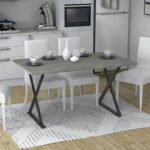 Βρες το Τραπέζι Bette Megapap χρώμα γκρι σκυροδέματος 140x80x76εκ. σε μοναδική τιμή στο clickforshop.gr