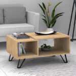 Βρες το Τραπεζάκι σαλονιού Don Megapap χρώμα φυσικό οξιάς 90x55x44εκ. σε μοναδική τιμή στο clickforshop.gr