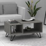 Βρες το Τραπεζάκι σαλονιού Don Megapap χρώμα γκρι σκυροδέματος 90x55x44εκ. σε μοναδική τιμή στο clickforshop.gr