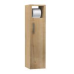 Στήλη μπάνιου Murray Megapap χρώμα φυσικό οξιάς 16x14x70εκ. - Image 3