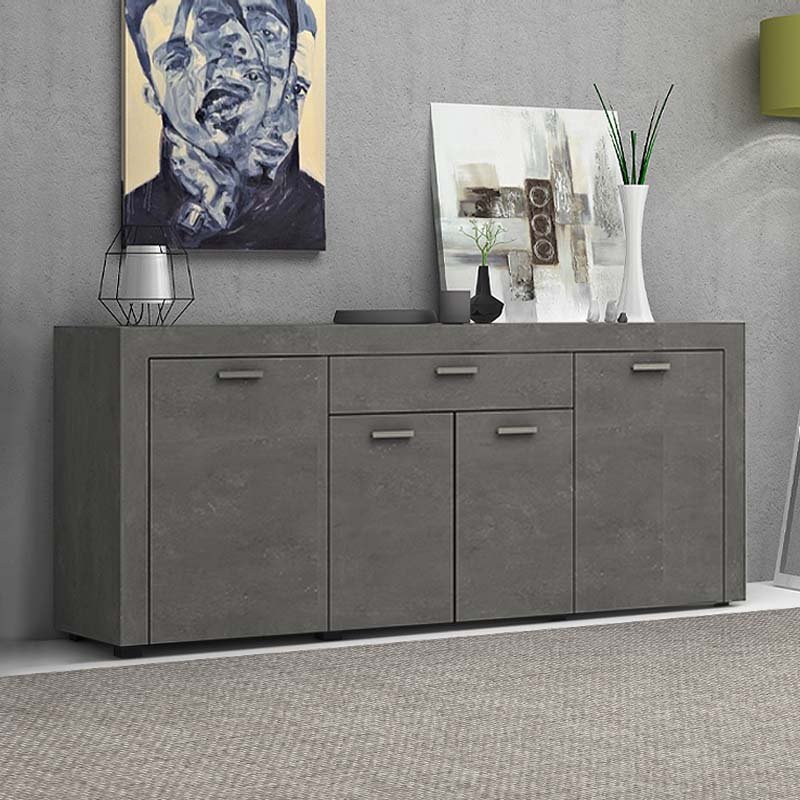 Μπουφές Joseph Megapap χρώμα γκρι σκυροδέματος 177x40x76εκ. Βρες το Μπουφές Joseph Megapap χρώμα γκρι σκυροδέματος 177x40x76εκ. σε μοναδική τιμή στο clickforshop.gr