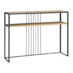 Κονσόλα Kary Megapap χρώμα φυσικό οξιάς 120x33x90εκ. - Image 3