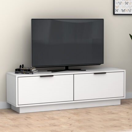Βρες το Έπιπλο τηλεόρασης Lisa Megapap χρώμα λευκό 140x35x43cm. σε μοναδική τιμή στο clickforshop.gr