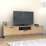 Βρες το Έπιπλο τηλεόρασης Mensa Megapap χρώμα φυσικό οξιάς 180x35x43cm. σε μοναδική τιμή στο clickforshop.gr