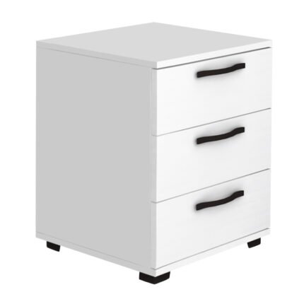 Βρες το Κομοδίνο - Συρταριέρα γραφείου Roco Megapap χρώμα λευκό 40x39x57εκ. σε μοναδική τιμή στο clickforshop.gr