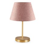 Βρες το Φωτιστικό επιτραπέζιο Rosenthal Megapap ύφασμα Pvc χρώμα ροζ/χρυσό 22x17x37εκ. σε μοναδική τιμή στο clickforshop.gr
