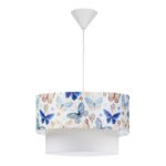 Βρες το Φωτιστικό οροφής Goofy Megapap υφασμάτινο μονόφωτο με χαριτωμένες πεταλούδες 30x20x70εκ. σε μοναδική τιμή στο clickforshop.gr