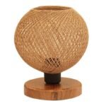 Βρες το Φωτιστικό επιτραπέζιο Bonnie Megapap E27 κλωστή/Mdf χρώμα φυσικό/καφέ 19x15x22εκ. σε μοναδική τιμή στο clickforshop.gr