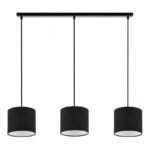 Βρες το Φωτιστικό οροφής Morris Megapap E27 υφασμάτινο τρίφωτο χρώμα μαύρο 55x15x70εκ. σε μοναδική τιμή στο clickforshop.gr